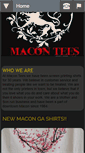 Mobile Screenshot of macontshirts.com